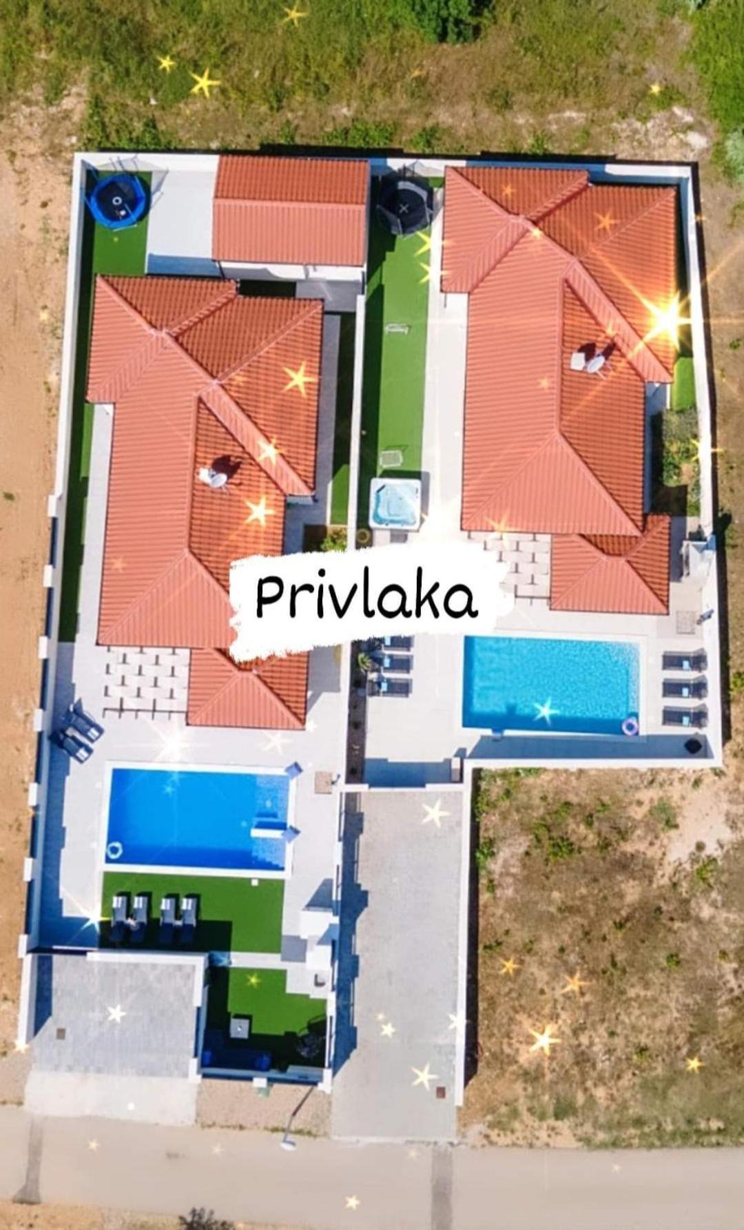 Villas Sabun - Modern House With Heated Pool Privlaka  Exteriér fotografie